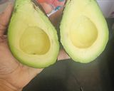 A picture of step 1 of Avocado thepla with with aloo ki sukhi sabji.