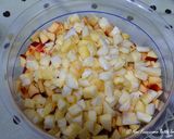 Foto del passaggio 1 della ricetta Marmellata di Pesche e Ananas