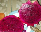 Foto langkah ke 1 dari resep Puding Susu Buah Naga.