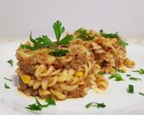 Pas rețetă Paste bolognese gratinate 4 fotografie