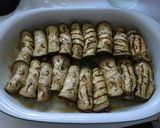 Foto del passaggio 7 della ricetta Involtini di melanzane grigliate con guanciale