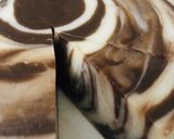 Foto langkah ke 3 dari resep Puding zebra.