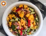 Gambar langkah 6 resipi Salad Mangga.