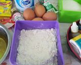 Foto langkah ke 1 dari resep 208. Rainbow Cake Ny.Liem versi Kukus Lapis ButterCream,Lembuuut.