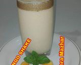 A picture of step 4 of Mango Shake 😋.