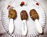 A picture of step 5 of Soya oats lollipops.