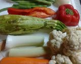 Foto del paso 1 de la receta: Pechuga de pollo con vegetales in wok