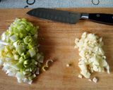 Foto del paso 2 de la receta Gambas con ajo en salsa de ostras