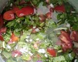 A picture of step 2 of Moong dal mix vegetable soup.