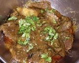A picture of step 8 of Beef masalaydar Kaleji.