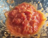 A picture of step 2 of Tomato Bharta.