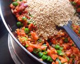 A picture of step 9 of Vegetable Daliya for Brunch.