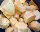 Φωτογραφία βήματος 1 της συνταγής Sweet Potato Casserole with Marshmallows - Γλυκό με Γλυκοπατάτες και Marshmallows!