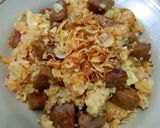 Foto langkah ke 6 dari resep 27. Nasi Goreng Bakso Bumbu Racik.
