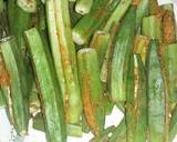 Laddy finger (bhindi) recipe step 1 photo