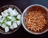 A picture of step 2 of Tasty masaledar Lauki(Bottle gourd) and soyabean sabji.