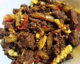 Foto langkah ke 5 dari resep Sapi lada hitam (Beef Blackpepper).