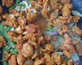 A picture of step 6 of Chicken Roll.