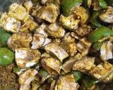 A picture of step 4 of Mango pickle.