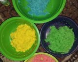 Foto langkah ke 3 dari resep Sate Singkong Pelangi.