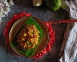 A picture of step 7 of Pepper Ghanto (Grated Green Papaya with Potato).