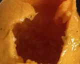 A picture of step 2 of Alphonso Mango Stuffed Ice cream.
