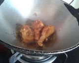 A picture of step 1 of Chicken 65.