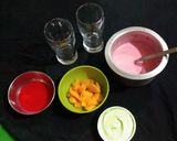 A picture of step 2 of Rooh Afza Falooda.