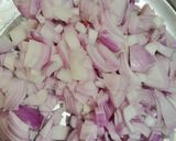 A picture of step 3 of Sindhi suran (Elephant Yam).