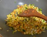 玉米粒蔥花煎蛋的食譜步驟6照片