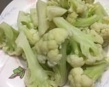 Hình bước làm 1 của món Mì sò điệp