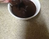 A picture of step 5 of Choco straberry dip.