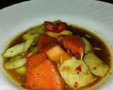 Foto langkah ke 2 dari resep Rujak Gobyos .