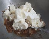A picture of step 7 of Paneer Kalia.