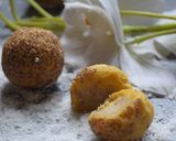 A picture of step 5 of Stuffed Mango laddoo.