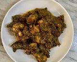 A picture of step 9 of Palak Chicken (Spinach Chicken).
