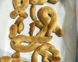 A picture of step 8 of TARALLI or TARALLINI: Italian Fennel Savoury Biscottis/Pretzels.