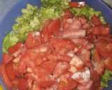 Foto del paso 1 de la receta: Milanesa con ensalada