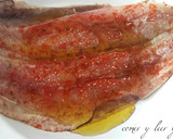 Foto del paso 2 de la receta: Caballa frita marinada con pimentón, ajo y aceite