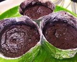 A picture of step 6 of Choco-lava Cake.