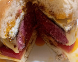 Foto del paso 2 de la receta: Hamburguesa de kobe con queso y huevo