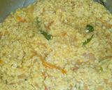 A picture of step 3 of Dhaba style fry maash daal.