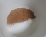 Foto del paso 1 de la receta: Torta en taza de chocolate. 🍫 "Mug Cake"; en MICROONDAS