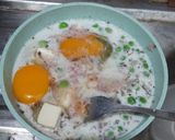 Foto langkah ke 2 dari resep Puding roti daging.