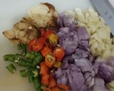 Foto langkah ke 1 dari resep Tumis daun pepaya (non halal).
