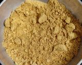 A picture of step 2 of Sattu powder paratha.