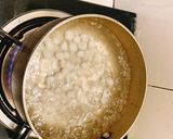 Hình bước làm 2 của món Trà sữa châu trắng, thạch
