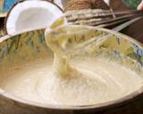 صورة لخطوة 3 من وصفة بسبوسة جوز الهند 🥥