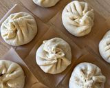 Une image de l'étape 7 de Banh bao porc, champignons et oeufs.