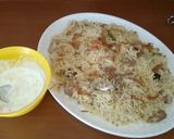 A picture of step 6 of Mutton yakhni pulao.